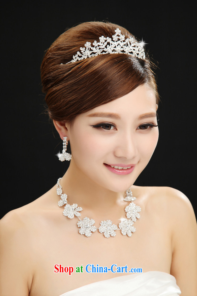 7 color 7 tone bridal necklace set water drilling Crown wedding jewelry Korean wedding accessories 3-Piece PS 013 white are code pictures, price, brand platters! Elections are good character, the national distribution, so why buy now enjoy more preferential! Health