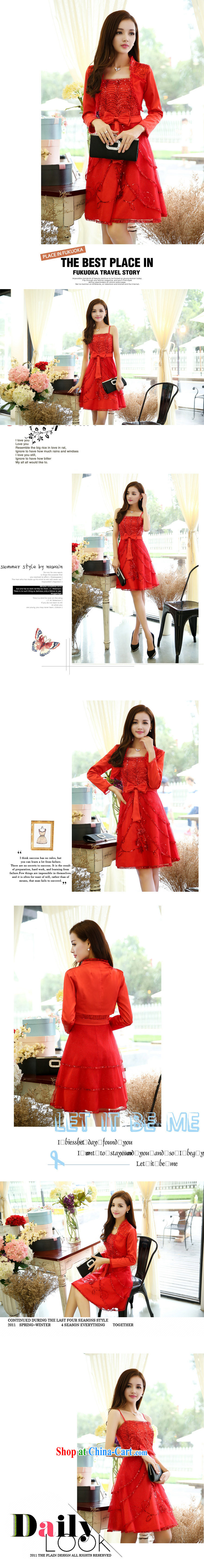 of the oak autumn 2015 new beauty, wedding wedding wedding small jacket off chest dress two piece kit Q 408,082 red XXXL pictures, price, brand platters! Elections are good character, the national distribution, so why buy now enjoy more preferential! Health