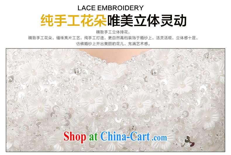 The United States and the 2015 spring and summer wedding dresses flowers lace Bow Tie retro tie-Korean Princess sweet wiped his chest to H - 55 white XXL pictures, price, brand platters! Elections are good character, the national distribution, so why buy now enjoy more preferential! Health