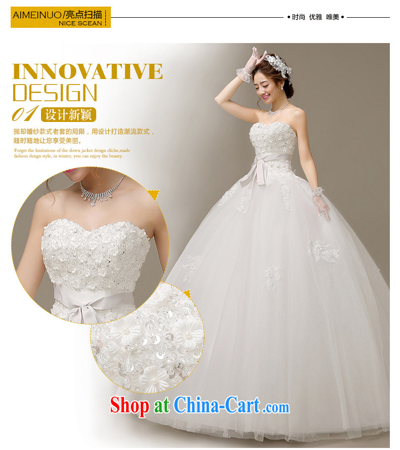 The United States and the 2015 spring and summer wedding dresses flowers lace Bow Tie retro tie-Korean Princess sweet wiped his chest to H - 55 white XXL pictures, price, brand platters! Elections are good character, the national distribution, so why buy now enjoy more preferential! Health