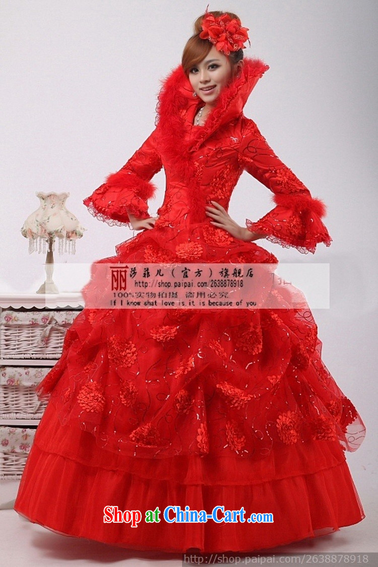 Winter wedding winter clothes 2014 new Korean wedding winter long-sleeved wool collar thick winter, cotton wedding 4008 customers to size the do not return pictures, price, brand platters! Elections are good character, the national distribution, so why buy now enjoy more preferential! Health