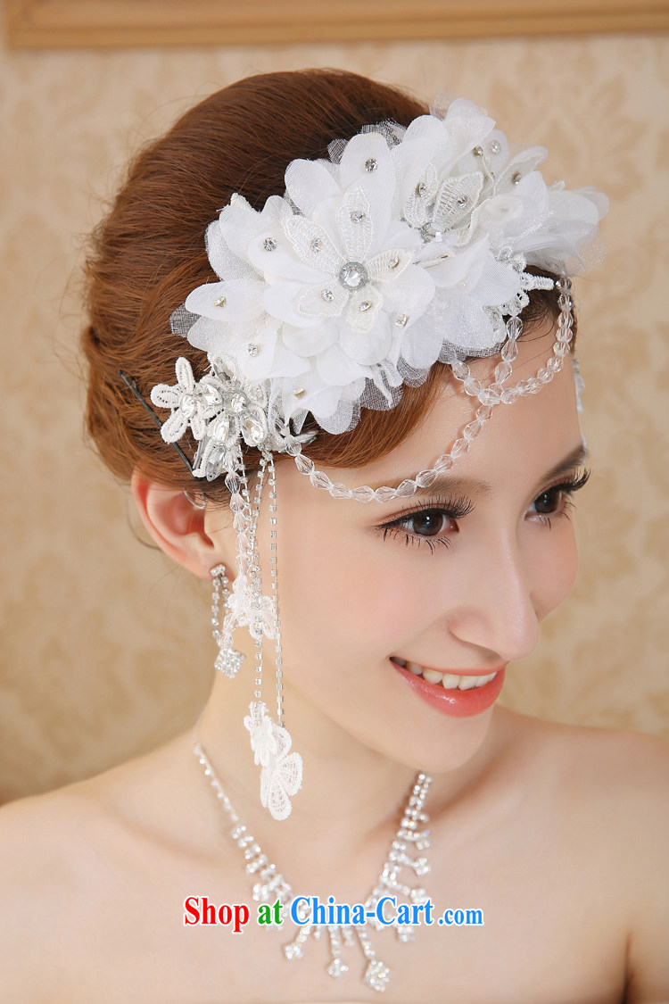 Flower-ki, Korean-style lace-kuen yarn bridal head-dress wedding dress wedding crystal, curtain-trim photo photography, images, price, brand platters! Elections are good character, the national distribution, so why buy now enjoy more preferential! Health
