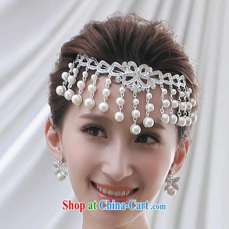 Flower-ki, bridal jewelry wholesale pearl jewelry and Korean hair accessories is the mandatory marriage jewelry Korean-style, flower Angel (DUOQIMAN), shopping on the Internet