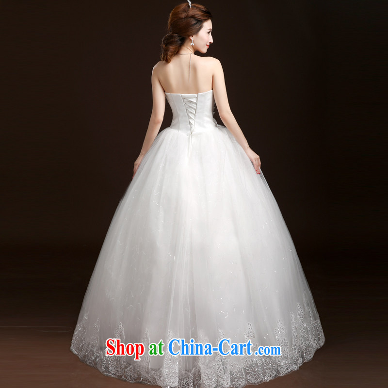 Ms Audrey EU Qi summer 2015 new wedding dresses with bridal and wiped his chest wedding band bridal wedding wedding dresses lace wedding white XL, Qi wei (QI WAVE), online shopping