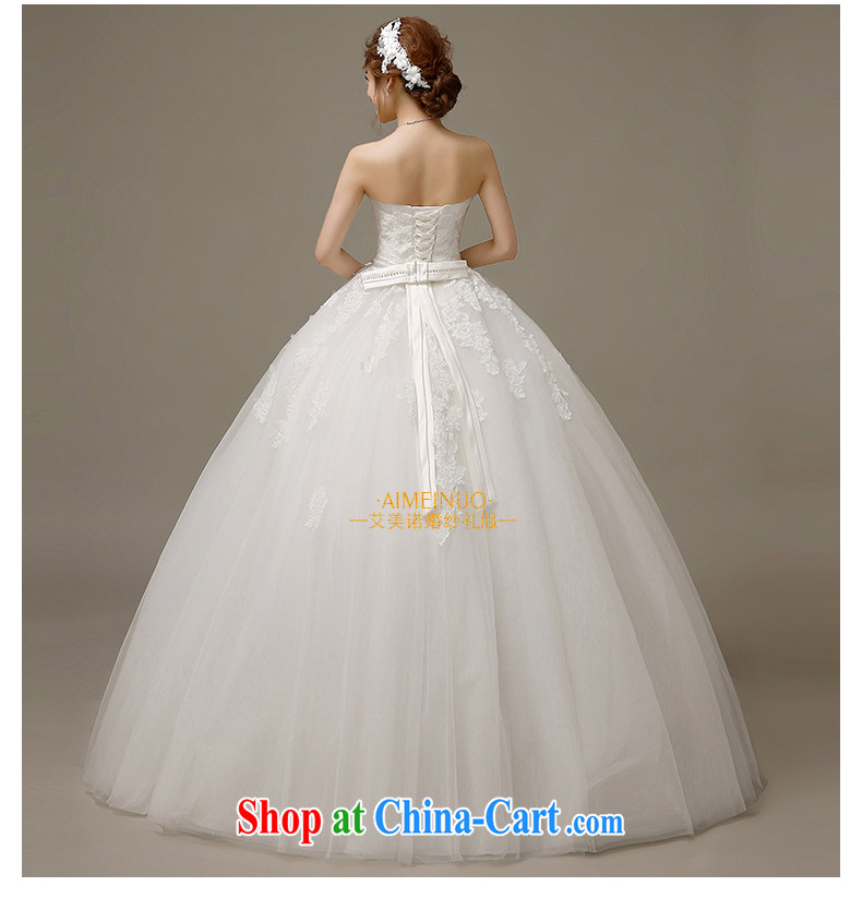 wedding dresses 2015 spring and summer Korean bridal wedding lace take a draw hem erase chest strap beauty with yarn H - 56 white XXL pictures, price, brand platters! Elections are good character, the national distribution, so why buy now enjoy more preferential! Health