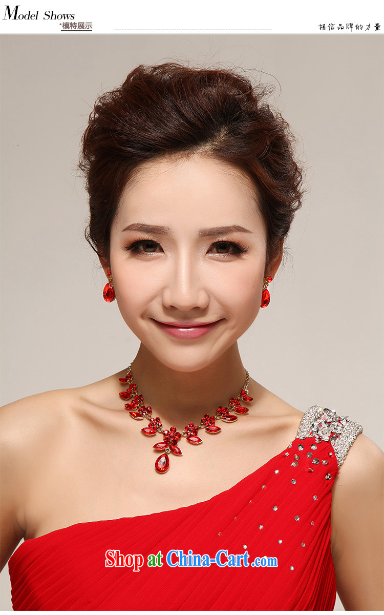 Seol Ki-hyeon flowers, bridal jewelry Korean-style water drilling jewelry 2 piece set with marriage and ornaments necklaces earrings wedding accessories pictures, price, brand platters! Elections are good character, the national distribution, so why buy now enjoy more preferential! Health