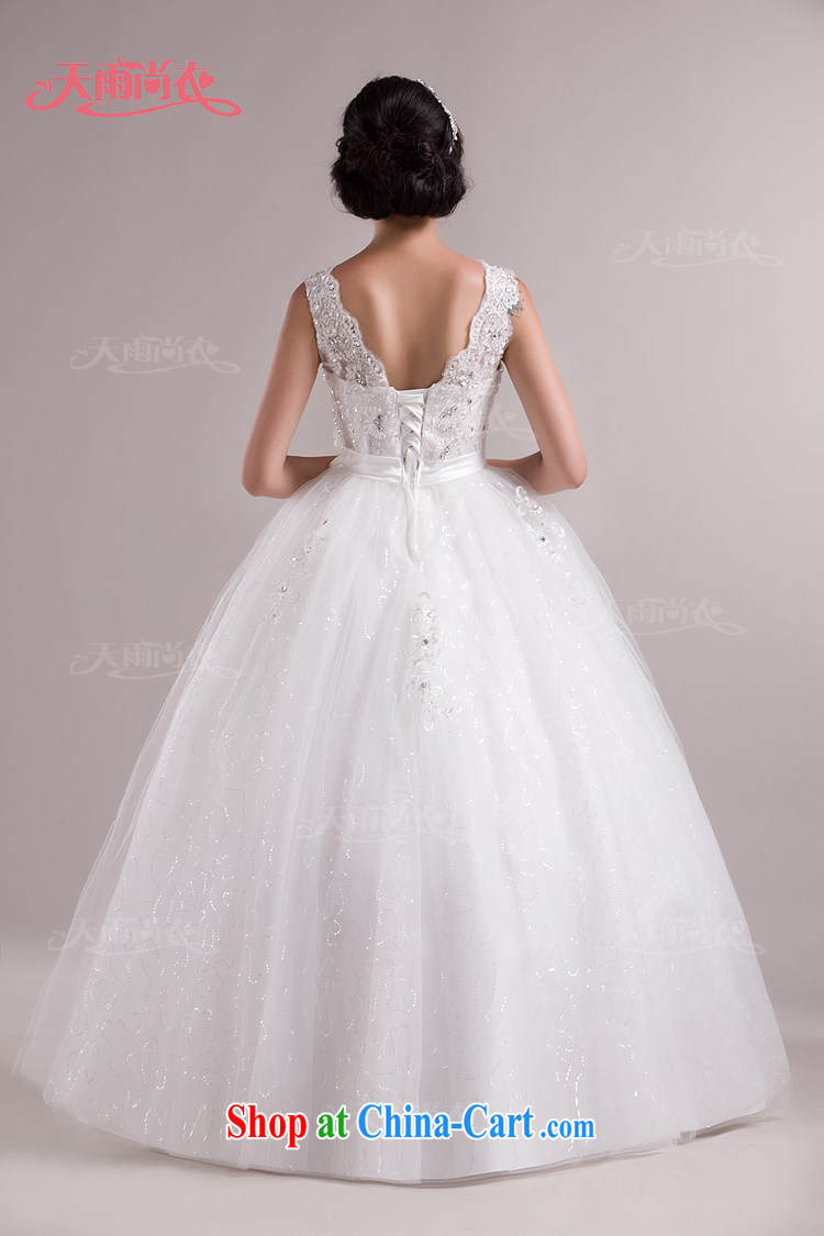 Rain is still clothing bridal 2015 new wedding dress Korean Princess tie-shoulder-high waist pregnant wedding HS 852 white tailored pictures, price, brand platters! Elections are good character, the national distribution, so why buy now enjoy more preferential! Health