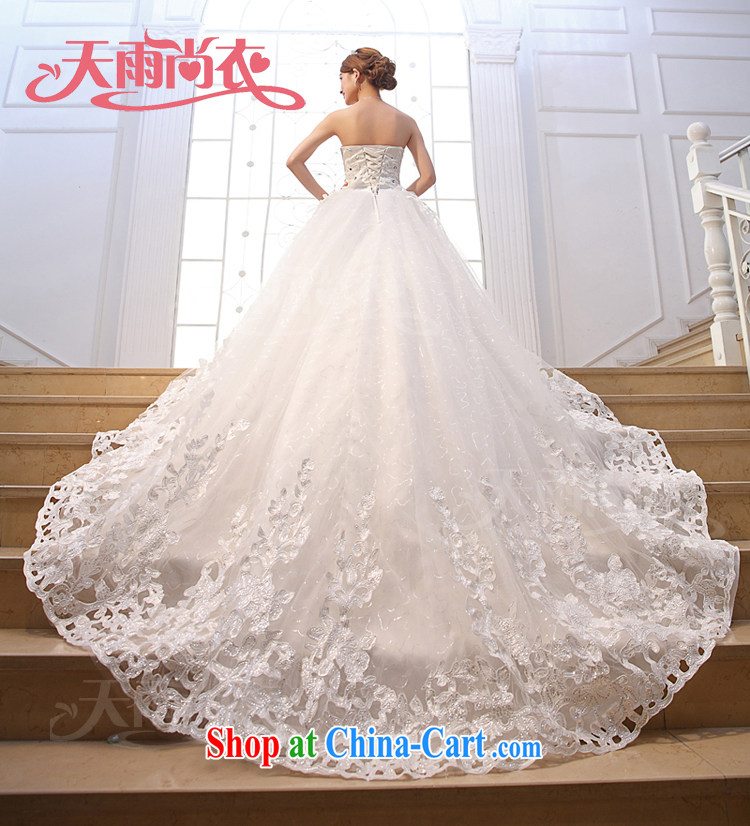 Rain is still Yi 2015 new upscale bridal tied with Korean-style bare chest wedding dresses Deluxe Big-tail HS 929 white tailored pictures, price, brand platters! Elections are good character, the national distribution, so why buy now enjoy more preferential! Health