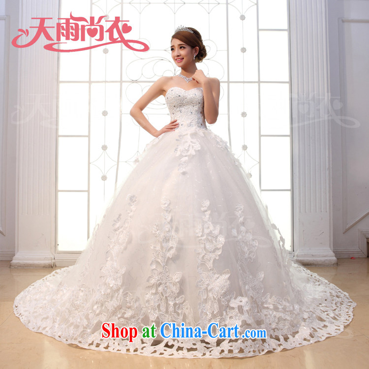 Rain is still Yi 2015 new upscale bridal tied with Korean-style bare chest wedding dresses Deluxe Big-tail HS 929 white tailored pictures, price, brand platters! Elections are good character, the national distribution, so why buy now enjoy more preferential! Health