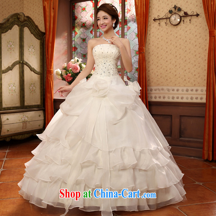 Rain is still Yi 2015 new beautiful bridal dresses romantic flowers wood drill marriage with wedding HS 835 white tailored pictures, price, brand platters! Elections are good character, the national distribution, so why buy now enjoy more preferential! Health