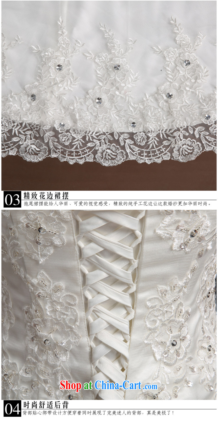 Qi wei wedding dresses summer 2015 new stylish erase chest wedding crowsfoot wedding bridal marriage wedding small tail tied with the Code wedding white XL pictures, price, brand platters! Elections are good character, the national distribution, so why buy now enjoy more preferential! Health