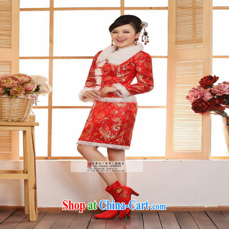 playful and lively short skirt long-sleeved winter outfit, winter the Wine Service TN 98 customers to size the do not return, love so Pang, shopping on the Internet
