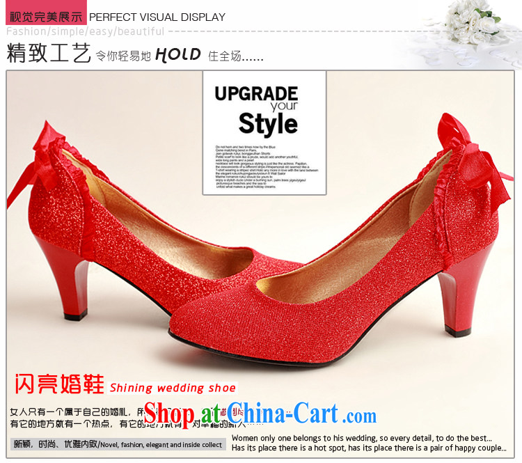 Flower Angel Cayman marriages behind bowtie red wedding shoes, low-root, simple and elegant and classy, and 100 ground red 38 pictures, price, brand platters! Elections are good character, the national distribution, so why buy now enjoy more preferential! Health