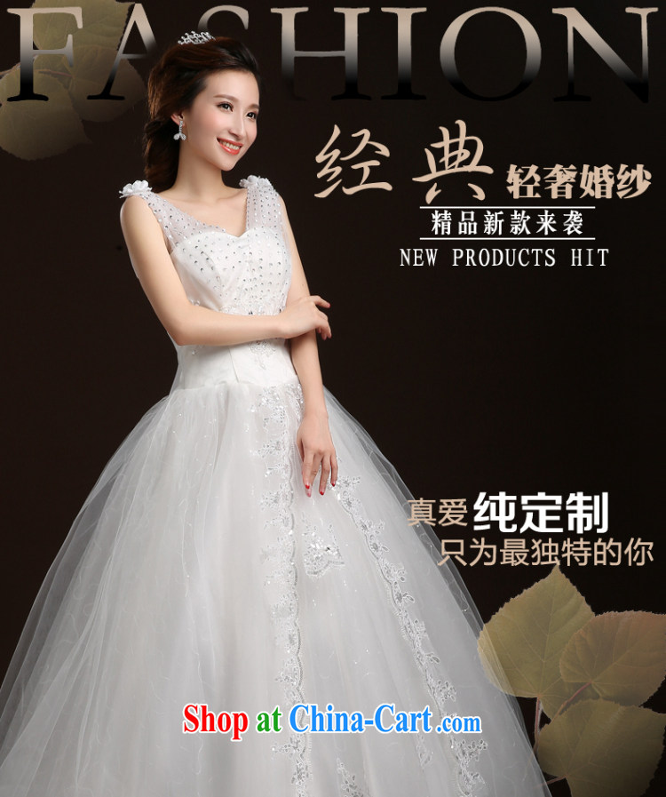 Qi wei wedding dresses 2015 summer new dual-shoulder wedding with wedding canopy skirts larger wedding band white XL pictures, price, brand platters! Elections are good character, the national distribution, so why buy now enjoy more preferential! Health