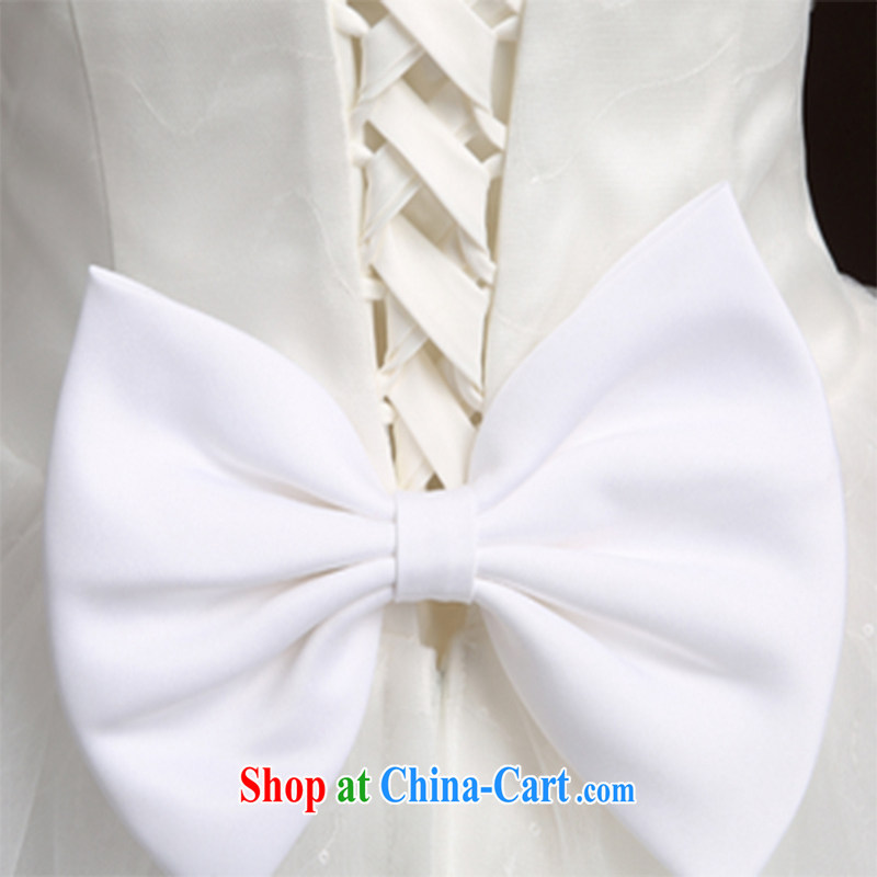 Qi wei wedding dresses 2015 summer new dual-shoulder wedding with wedding canopy skirts larger wedding band white XL, Qi wei (QI WAVE), online shopping