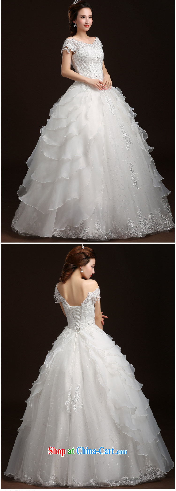 Qi wei wedding dresses summer new 2015 Korean version field shoulder wedding with wedding band Wedding Video thin marriages wedding dresses white XL pictures, price, brand platters! Elections are good character, the national distribution, so why buy now enjoy more preferential! Health