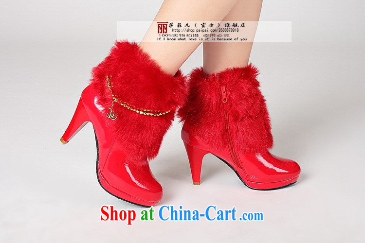 Bridal red bridal wedding high heel and shoes autumn and winter bridal wedding dresses boots bridal shoes 39 pictures, price, brand platters! Elections are good character, the national distribution, so why buy now enjoy more preferential! Health