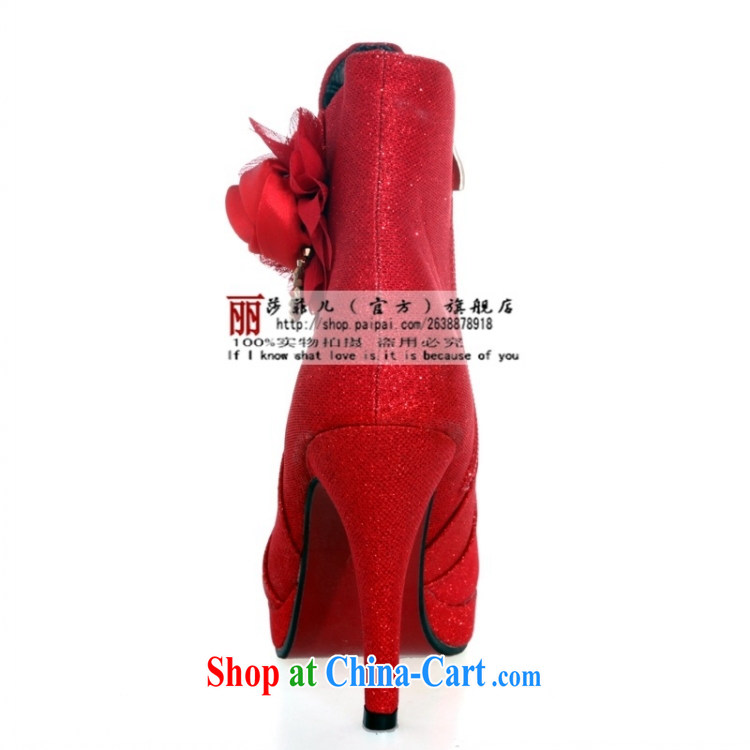 Winter 2014 New Round Head short barrel wedding boots banquet Red Boots bridal wedding shoes wedding dresses shoes red 39 pictures, price, brand platters! Elections are good character, the national distribution, so why buy now enjoy more preferential! Health
