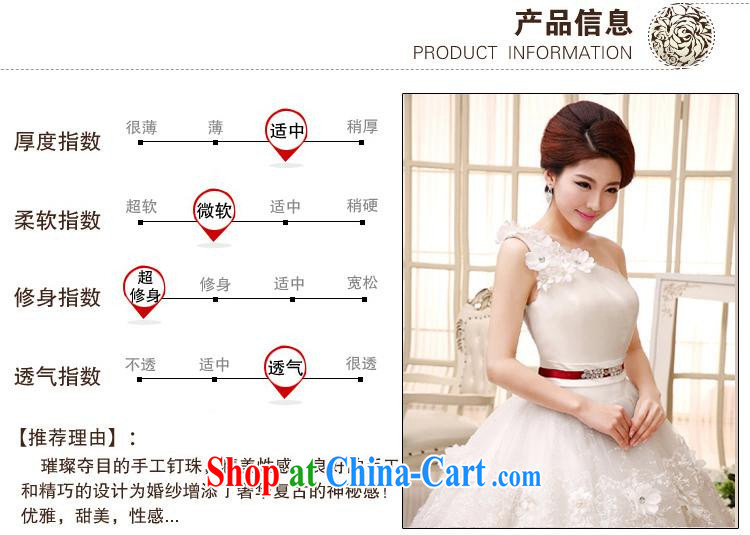Rain is still clothing bridal wedding 2015 new spring and summer sweet tied with Korean-style wood drill with flowers white marriage single shoulder yarn HS 969 white tailored pictures, price, brand platters! Elections are good character, the national distribution, so why buy now enjoy more preferential! Health