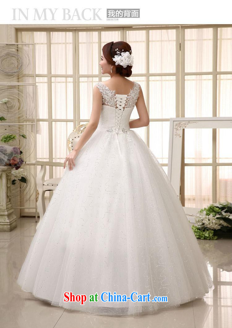 Rain is still Yi marriages 2015 new elegant Princess double-shoulder lace tie-panelled drill with wedding HS 972 white tailored pictures, price, brand platters! Elections are good character, the national distribution, so why buy now enjoy more preferential! Health