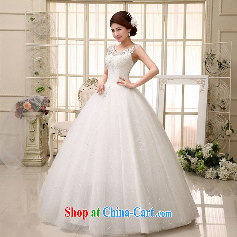 Rain is still Yi marriages 2015 new elegant Princess double-shoulder lace strap inserts drill with wedding HS 972 white tailored, rain is Yi, and shopping on the Internet