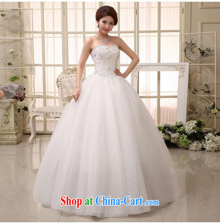 Rain is still Yi marriages 2015 new Wedding Fashion Princess wood drill lace tie-off chest white with yarn HS 973 white tailored pictures, price, brand platters! Elections are good character, the national distribution, so why buy now enjoy more preferential! Health