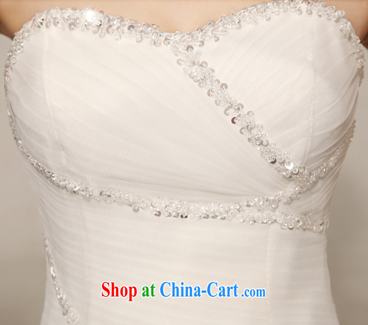 Rain is still Yi 2015 new luxurious and elegant parquet drilling quality Princess Mary Magdalene chest strap wedding dresses bridal white HS 949 white tailored pictures, price, brand platters! Elections are good character, the national distribution, so why buy now enjoy more preferential! Health