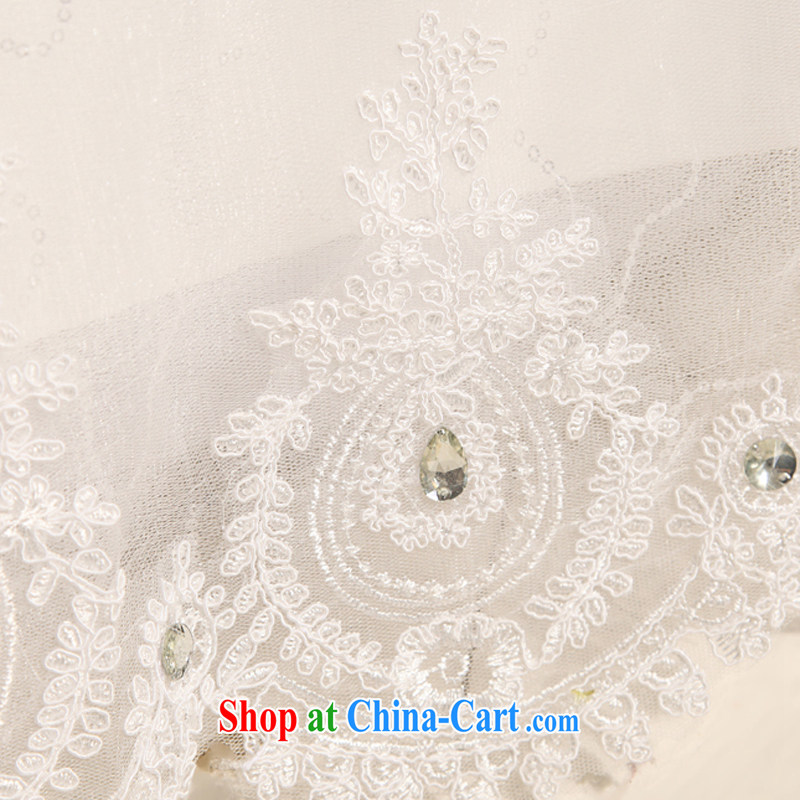 Rain is still Yi 2015 new, luxurious and elegant parquet drilling quality Princess Mary Magdalene chest strap wedding dresses bridal white HS 949 white tailored, rain is still clothing, shopping on the Internet