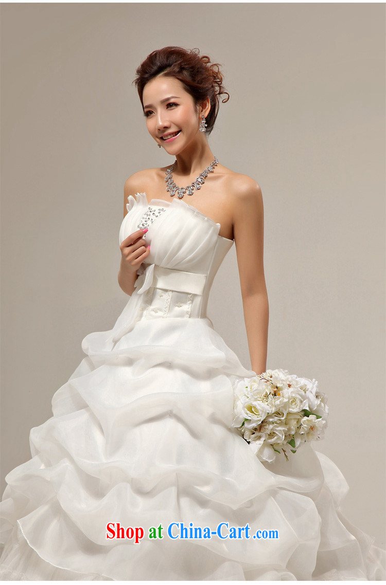Rain is still Yi marriages 2015 new large, Princess the tail strap wedding HS 828 white tailored pictures, price, brand platters! Elections are good character, the national distribution, so why buy now enjoy more preferential! Health