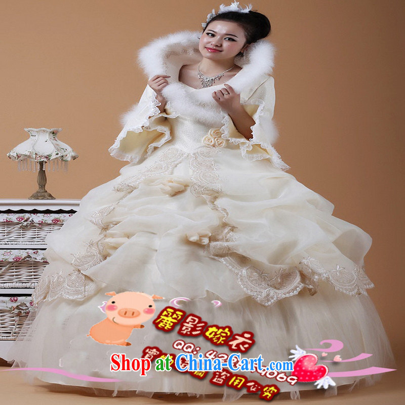 Bridal butterflies fly cotton winter clothes wedding basket wedding bridal wedding long-sleeved wedding customer size will not be returned.