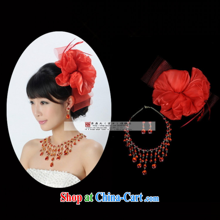 Stylish red bridal jewelry bridal headdress jewelry accessories large red 12 3 piece pictures, price, brand platters! Elections are good character, the national distribution, so why buy now enjoy more preferential! Health