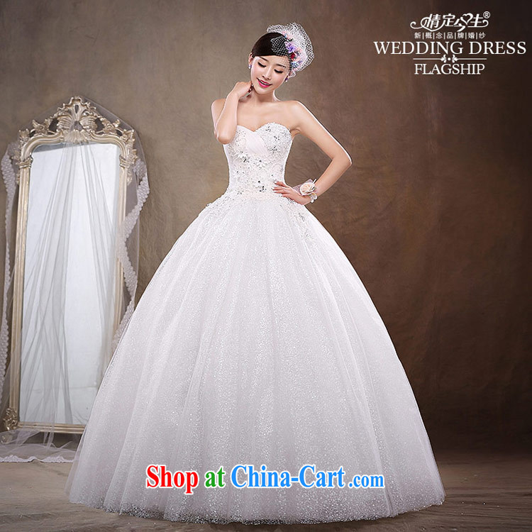 Love Of The Life 2015 wedding new Korean-style wedding dresses bride's bare chest female inserts drill cultivating larger pregnant women wedding dress female XXL pictures, price, brand platters! Elections are good character, the national distribution, so why buy now enjoy more preferential! Health