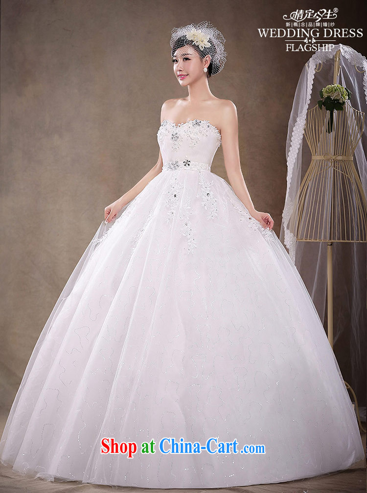 Love Life 2015 new, pregnant women, the Princess Mary Magdalene Korea breast-strap wedding dresses high waist and stylish bride Korean version with white XXL pictures, price, brand platters! Elections are good character, the national distribution, so why buy now enjoy more preferential! Health