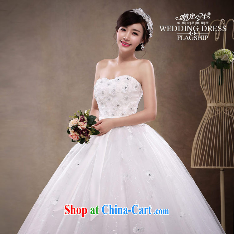 Love Life new 2015 diamond jewelry erase chest Korean bridal wedding dresses with straps Bow Tie wedding dress girls white XXL pictures, price, brand platters! Elections are good character, the national distribution, so why buy now enjoy more preferential! Health
