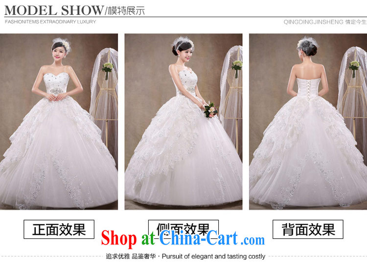 Love Life 2015 new Korean-style Korean bridal wiped chest strap lace wedding dresses retro with wedding dress girls white XXL pictures, price, brand platters! Elections are good character, the national distribution, so why buy now enjoy more preferential! Health