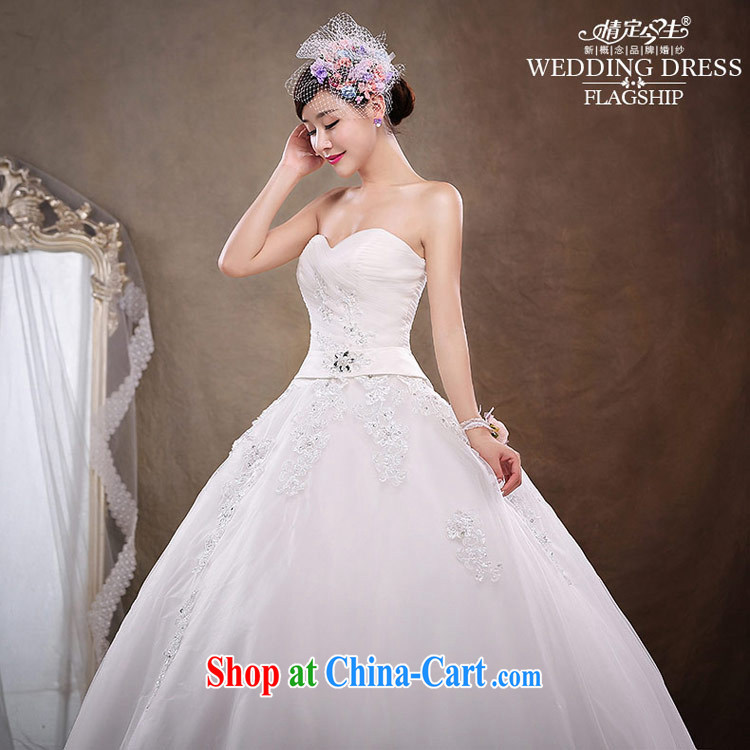 Love Life 2015 new Korean pregnant women wedding bridal autumn and winter wiped chest parquet drill with wedding dress girls white XXL pictures, price, brand platters! Elections are good character, the national distribution, so why buy now enjoy more preferential! Health