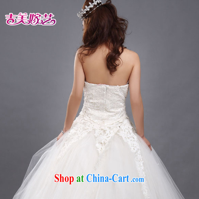 wedding dresses, marry us performing arts 2015 new erase chest Korean version shaggy dress with graphics thin HS 180 bridal wedding white XXXL, Jimmy married arts, shopping on the Internet