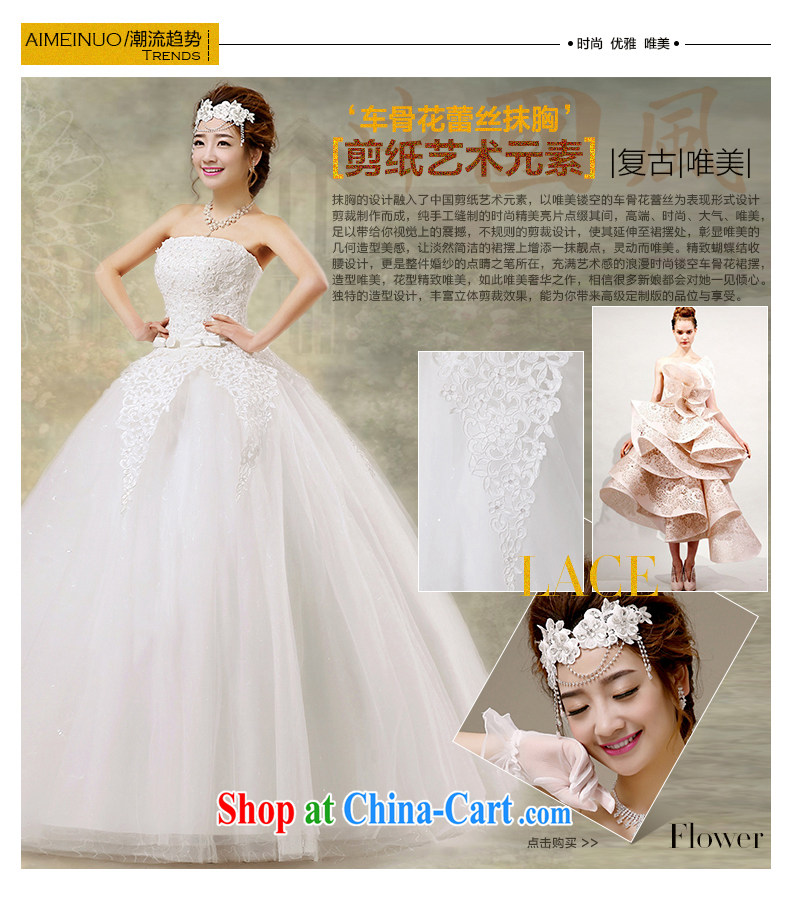 The United States, wedding dresses 2015 spring and summer Korean sweet Princess wedding retro lace bare chest beauty graphics thin straps with H - 64 white XL pictures, price, brand platters! Elections are good character, the national distribution, so why buy now enjoy more preferential! Health