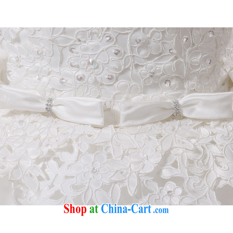 The United States, wedding dresses 2015 spring and summer Korean sweet Princess wedding retro lace bare chest beauty graphics thin straps with H - 64 white XL, AIDS, and the United States (Imeinuo), online shopping