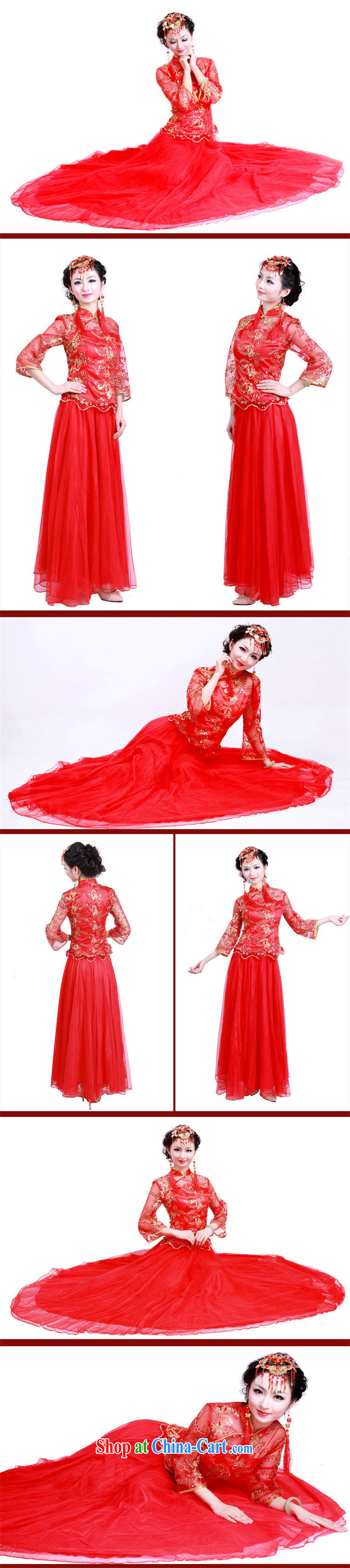 Ruyi wind marriages wedding red wedding dresses, wedding dress New with bows dress 3098 3098 the dress XXL pictures, price, brand platters! Elections are good character, the national distribution, so why buy now enjoy more preferential! Health