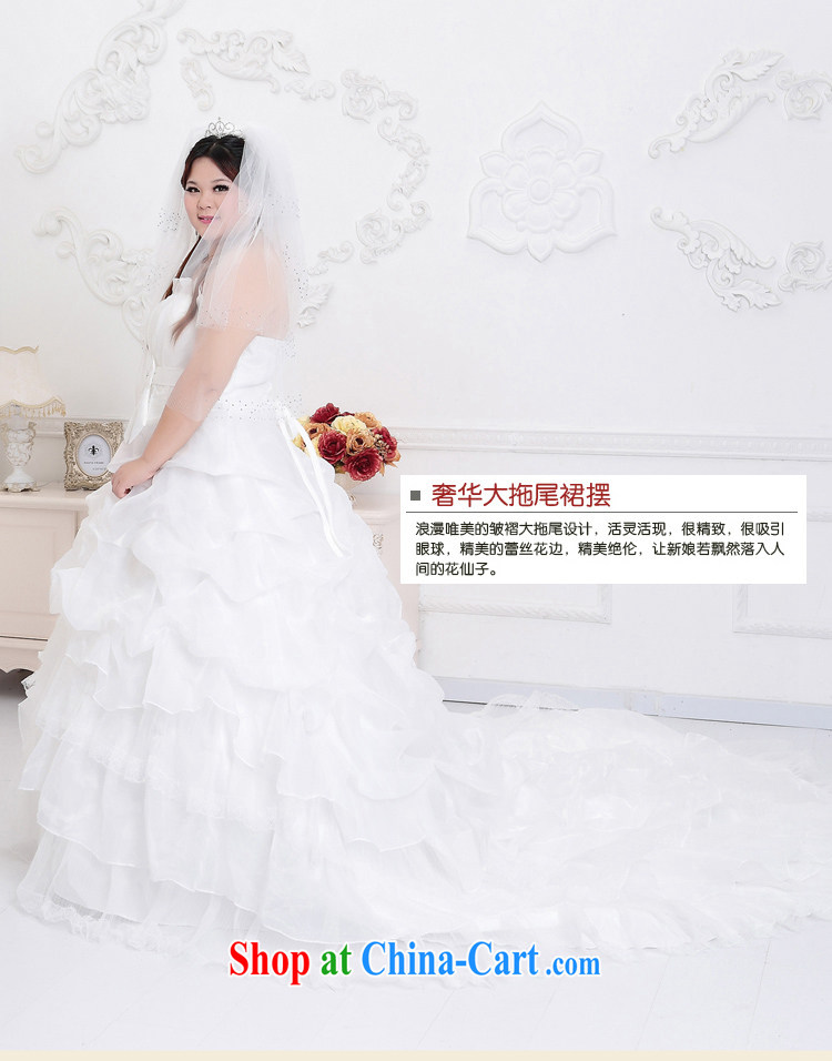 Moon 珪 guijin 2013 new wedding dresses larger wedding lace tail beaded wedding BHS 51m White M white tail XXL scheduled 3 Days from Suzhou shipping pictures, price, brand platters! Elections are good character, the national distribution, so why buy now enjoy more preferential! Health