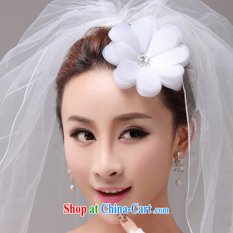 MSLover incense floating Jasmine flower smile and bride-kuen yarn three-dimensional flowers wood drill crystal and take manual head-dress HA in 131,004 (4 only) The red, and Elizabeth (MSLOVER), shopping on the Internet
