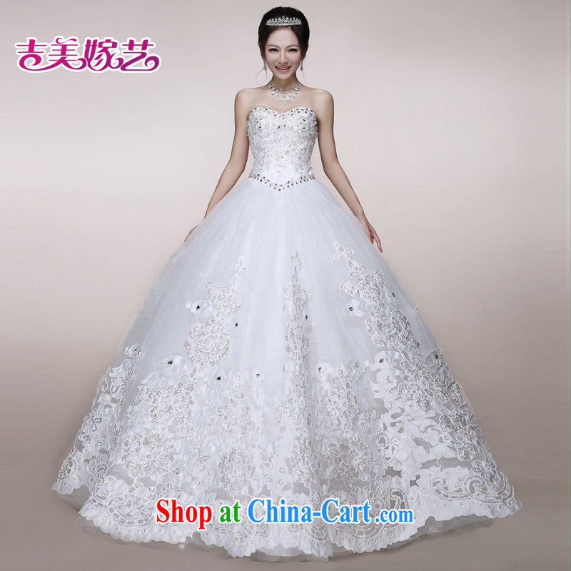 wedding dresses, marry us performing arts 2015 new erase chest lace shaggy skirts HS 7510 bridal wedding ivory 1.5M tail XXL, Jimmy married arts, shopping on the Internet