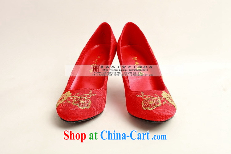 Festive embroidered shoes dresses shoes red wedding shoes with 305 dresses suzhou embroidery 36 pictures, price, brand platters! Elections are good character, the national distribution, so why buy now enjoy more preferential! Health