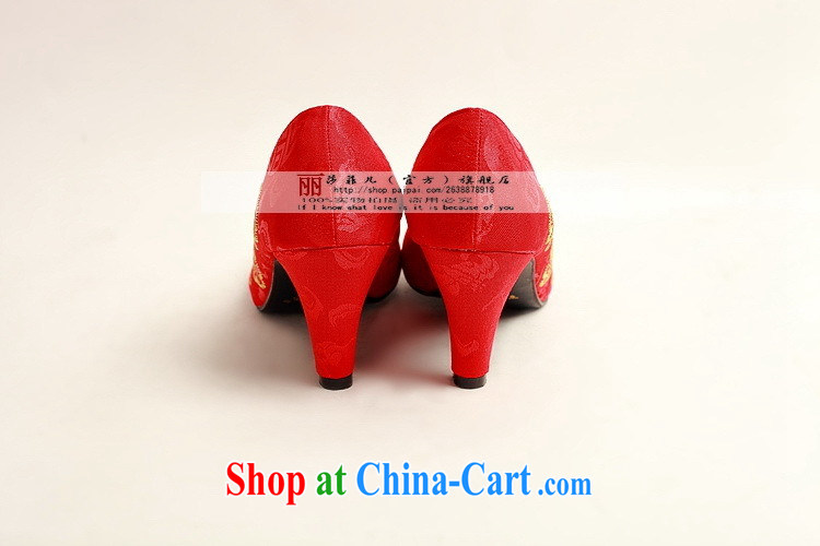 Festive embroidered shoes dresses shoes red wedding shoes with 305 dresses suzhou embroidery 36 pictures, price, brand platters! Elections are good character, the national distribution, so why buy now enjoy more preferential! Health
