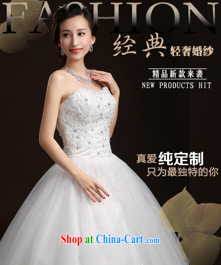 Ms Audrey EU Qi wedding dresses summer 2015 new stylish Korean wiped his chest lace inserts drill with straps A Field wedding bridal marriage retro wedding wedding female white customization with a $50 7 - 15 Day Shipping pictures, price, brand platters! Elections are good character, the national distribution, so why buy now enjoy more preferential! Health