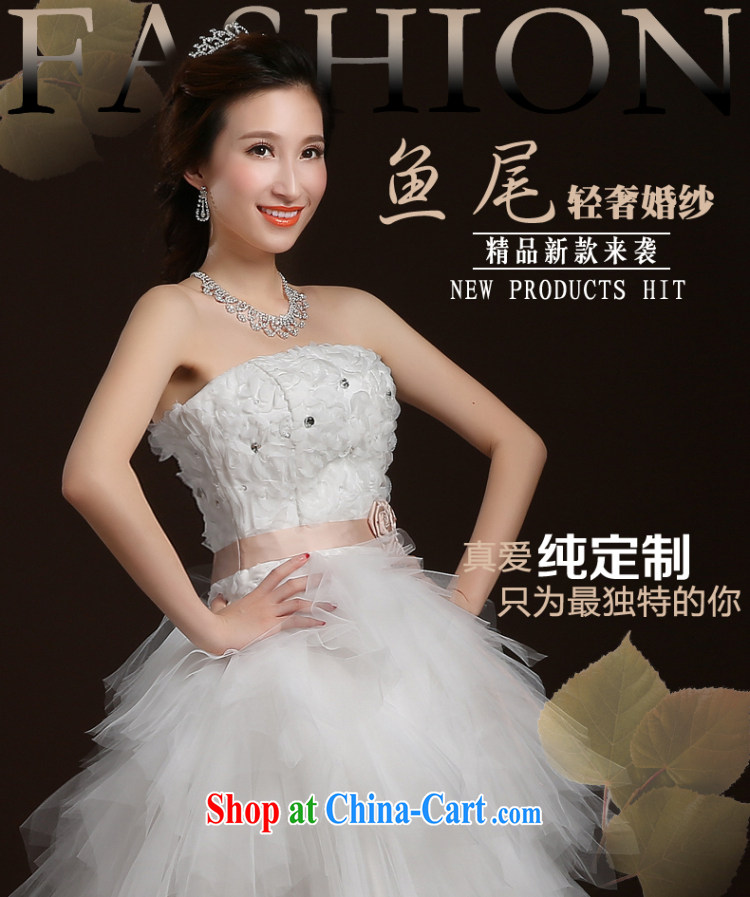 Qi wei summer 2015 new Korean version wiped off his chest and end after a long wedding tie lace small tail tied with bridal gown moderator uniforms white custom plus $50 7 - 15 Day Shipping pictures, price, brand platters! Elections are good character, the national distribution, so why buy now enjoy more preferential! Health