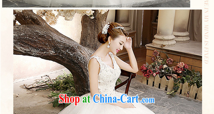 Honey, bride 2015 new wedding dresses V style sweet Princess marriages the code graphics thin straps with wedding white XXL pictures, price, brand platters! Elections are good character, the national distribution, so why buy now enjoy more preferential! Health