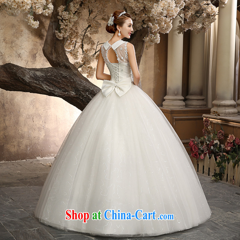 Honey, bride wedding dresses 2015 new paragraph to align with the Code graphics thin marriages by out lapel fresh modern style white wedding white XXL, honey, bride, shopping on the Internet