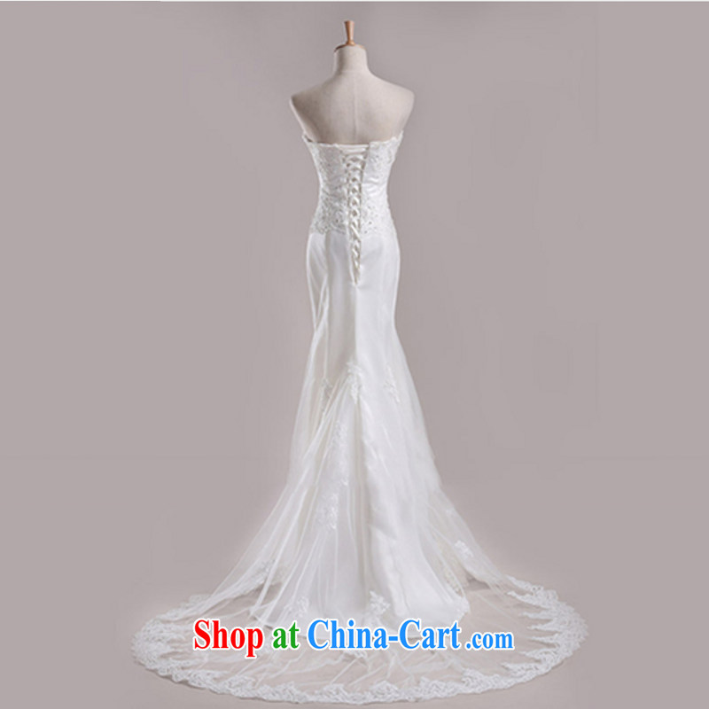Yong-yan and European and American red wiped his chest wedding dresses 2015 new crowsfoot marriages served toast small-tail wedding Red. size is not final, and Yong-yan good offices, shopping on the Internet